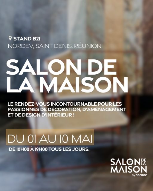 📣✨ Nous serons présents au Salon de la Maison sur le stand B21 de 10h00 à 19h00 du 01 mai au 10 mai !

Venez découvrir la feuille de pierre et notre univers, et laissez-vous inspirer par nos créations ainsi que par nos solutions pour sublimer votre intérieur.

On vous attend avec impatience ! 🤍✨

📌 Le MaCazin sera fermé le 1er et 8 mai, mais nous serons présents au Salon de la Maison.

#NatureEnergy #SalonDeLaMaison #PierreNaturelle #FeuilleDePierre #InspirationMaison