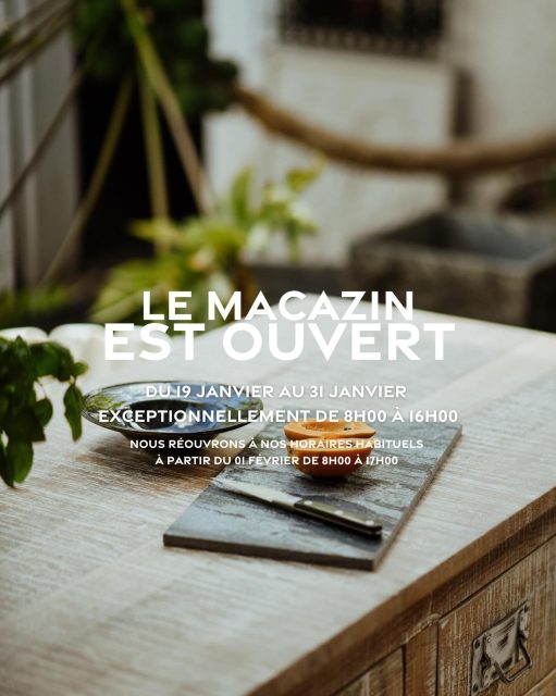 Après quelques semaines de fermeture annuelle, nous sommes ravis de vous annoncer la réouverture du MaCazin du 19 janvier 2026 au 31 janvier 2026 exceptionnellement de 8h00 à 16h00 ✨

Nous réouvrons à nos horaires habituels à partir du 01 février  de 8h00 à 17h00

Nous avons profité de cette pause pour préparer des nouveautés et vous accueillir dans les meilleures conditions. Merci pour votre patience, votre fidélité et votre confiance tout au long de l’année !

#natureenergy #macazin #iledelareunion #ouverture